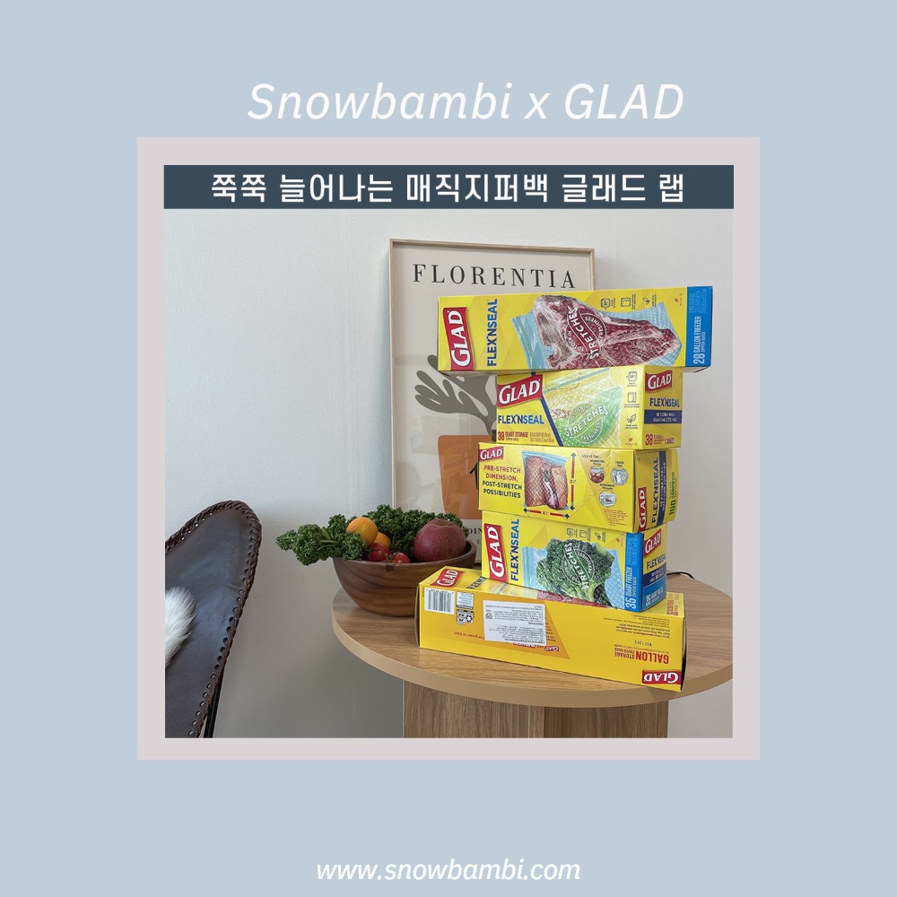 GLAD new 플렉스앤씰 매직백